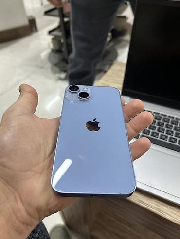 honor ikinci el: IPhone 14, 128 GB, Göy, Face ID — 1