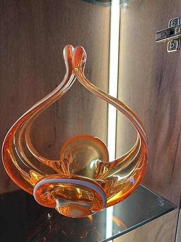 guller ve adlari: Murano üslubunda bədii şüşə dekor - Material: qalın, keyfiyyətli — 3