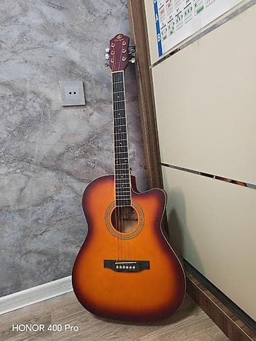 Gitaralar: Akustik gitara, 6 sim, Yeni — 2