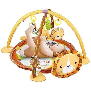 👶 **Körpələr üçün Multifunksional Oyun Xalçası** 💛 ✨ Balacanızın ilk