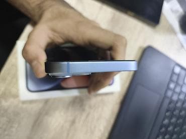 i̇phona 6: IPhone 14, 128 GB, Mavi, Zəmanət, Simsiz şarj, Face ID — 4