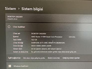 core i9: Oyun komputeri+ monitor - Ekran diaqonalı: 24.5 inch - Həqiqi təsvir — 1