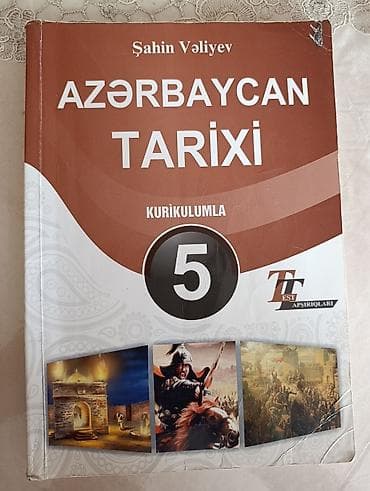 Məhsul: “Azərbaycan Tarixi 5” – kurikulumla (test tapşırıqları ilə)