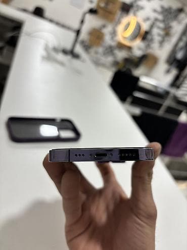 telefon duyməli: IPhone 14 Pro, 128 GB, Deep Purple, Face ID — 7