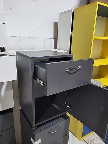 panda geyimi: Ofis/ev üçün çekmecəli tumbalar – müxtəlif rəng və konfiqurasiyalarda — 6