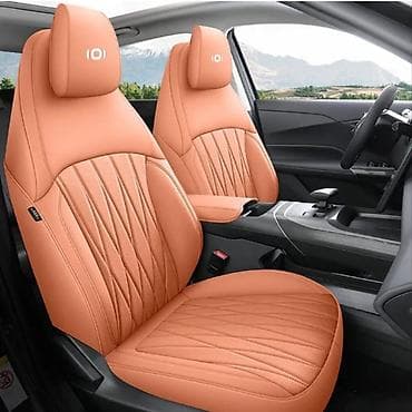 Su nəqliyyatı: Changan A05 avtomobili üçün tünd yaşıl rəngdə stilizə olunmuş oturacaq — 2