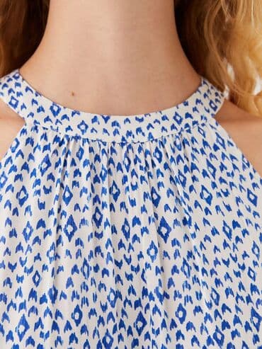 узбекское платье со штанами: Повседневное платье, Мини, Lc Waikiki, S — 5