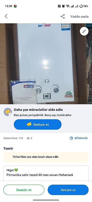 tek neferlik yataq gence: Xanim🥰⁴⁸¹⁰ 2 eded carpayi satilir Qiymet 130 azn(1ededin qiymeti) — 2