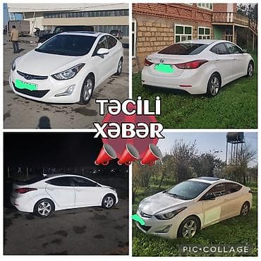 mercedes c class: Hyundai Elantra 2015 ci il.Şexsi maşın olub işden eve sürülüb seliqeli — 1