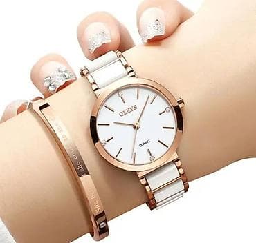 Ювелирные изделия: Новый, Наручные часы, цвет - Белый — 4