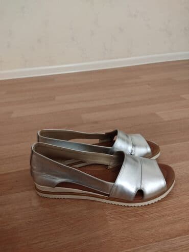 шлепанцы для бассейна: Ölçü: 37, rəng - Gümüşü, Yeni — 2