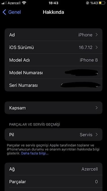 aiphone 6 plus: IPhone 8, 64 GB, Qırmızı, Barmaq izi — 10