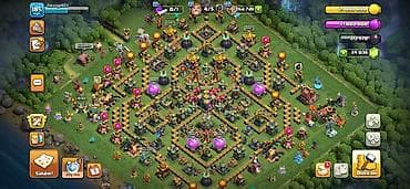 Clash of Clans oyun hesabları – iki fərqli, inkişaf etmiş baza 1 ci