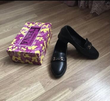 parça mokasinlər: Ölçü: 36, rəng - Qara, Yeni — 1