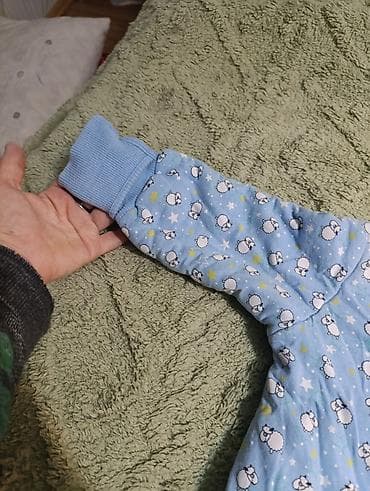 детские зимние пижамы: Комбинезон, Унисекс, 1 - 2 года — 2