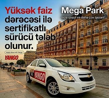 Ev personalı və təmizlik: Taksi sürücüsü tələb olunur, Nəqliyyat təmin edilir, Həftəlik ödəniş — 1