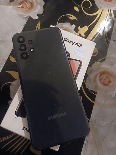 j5 2015 ekran: Samsung Galaxy A13, 64 GB, rəng - Qara, Sensor — 2