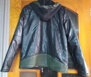 демисезонные кожаные мужские куртки: İçi mexdi — 2