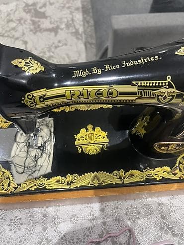 fly 4511: RICO tikiş maşını – klassik dizaynlı, elektromexaniki tip — 3