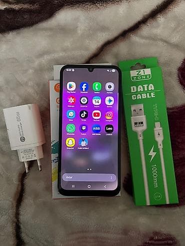 telefon samsunq: Samsung Galaxy A24 4G, 128 GB, rəng - Qara, Barmaq izi, Face ID — 3