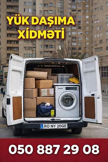 Yükdaşıma xidməti - Mənzil və ofis köçürülməsi - Məişət texnikası