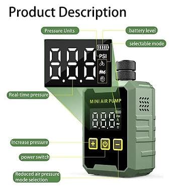 Reklam lövhələri: Model B1 Batareya tutumu: 500 mAh Doldurma müddəti: Type-C 40 dəq — 4