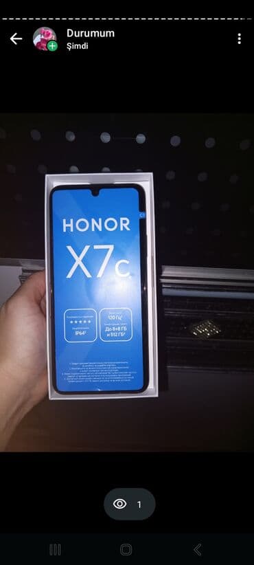 tecno spark 10c qiymeti: Honor X7c, 512 GB, rəng - Yaşıl, Zəmanət — 2