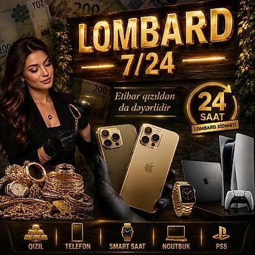 Etibarlı Lombard Xidməti 💰 Qızıl, telefon və məişət əşyalarını girov