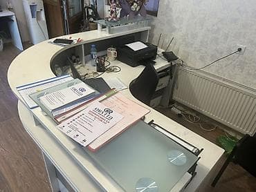 reception masa: Resepsiyon stolu – ofis, klinika, gözəllik salonu və digər müştəri — 3