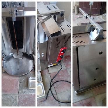 elektrikli chopper: 3 gozlu doner aparati satilir 2 ay istifade olunubdu. 3 salat qabi — 1