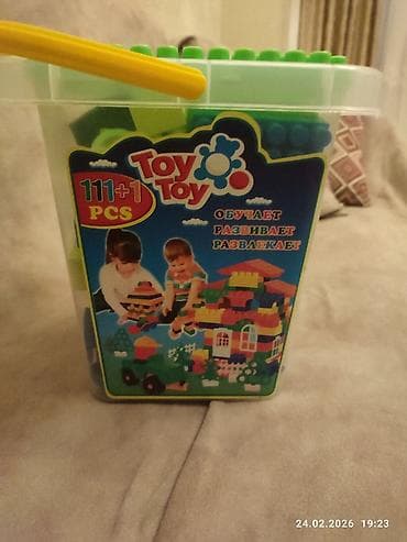 xrom şarlar: ToyToy konstruksiya dəsti — 111+1 ədəd catdiripma yoxdur .unvan yeni — 2