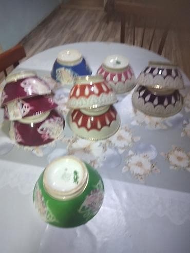 8 mart dekorlari: Kasalar, rəng - Qırmızı, Keramika — 2