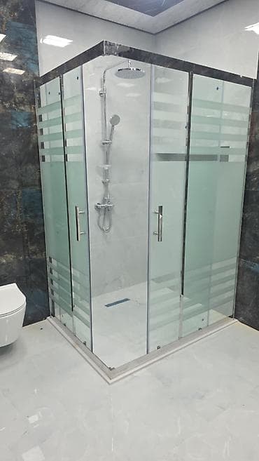 duş kabine: Arakəsmə, Künc üçün — 1