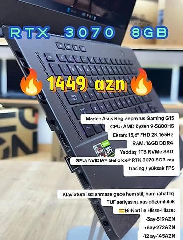 asus modem: ASUS ROG, 15.6 ", AMD Ryzen 9, 1 TB — 1