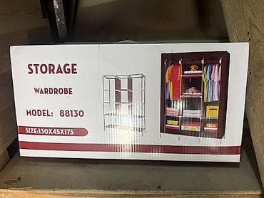 panel aboylar: Portativ parça şkaf – Storage Wardrobe Model: 88130 Ölçü: 130 × 45 × — 4