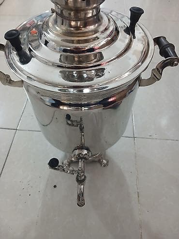 Samovarlar: İşlənmiş Od Samovar, 10-dan çox l, Ödənişli çatdırılma — 10