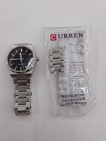 saat iphone: Qol saatı, Curren, rəng - Gümüşü — 1