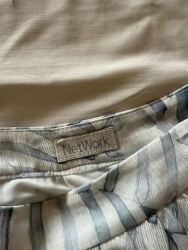 комплект: ZARA BASICS bluz + NetWork ətək dəsti - Bluz: ZARA BASICS, kvadrat — 2