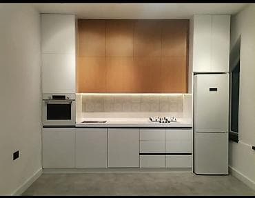 plastik qapi pencere setkasi: Mebel dizayn və yığma xidməti - Mətbəx mebelləri: Yüksək parlaq ağ — 5