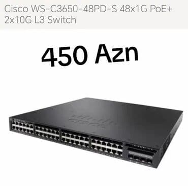 tp link archer: Cisco şəbəkə switchləri 1) Cisco 3750X-48 PoE – 48x 1G Ethernet port — 3