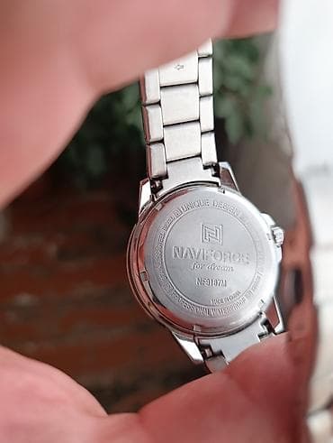 bakı saatı: Naviforce NF9187M kişi qol saatı - Korpus və qolbaq: paslanmayan — 2