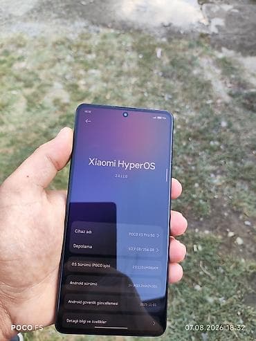 bigudi qiymeti: Poco X5 Pro 5G, 256 GB, rəng - Qara, Sensor — 3