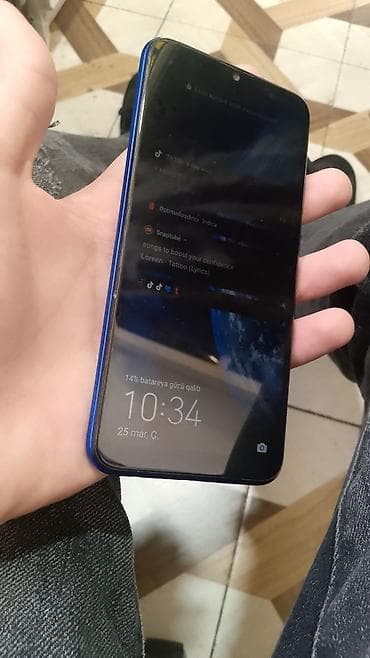 telefon qiyməti: Honor 10i, 128 GB, rəng - Mavi, Barmaq izi — 6