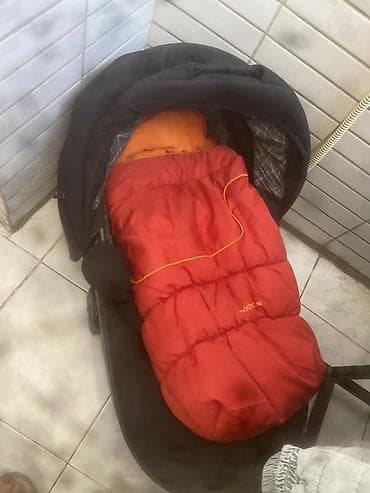 araba: Uşaq arabası + daşıma beşiyi və isti ayaqüstü örtük (footmuff) dəsti — 1