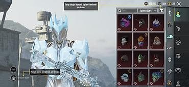 qızıl sirga: Pubg Mobile Buz m4 7sv Maskara 5sv Sekillerde qalan nadir setler, x — 10