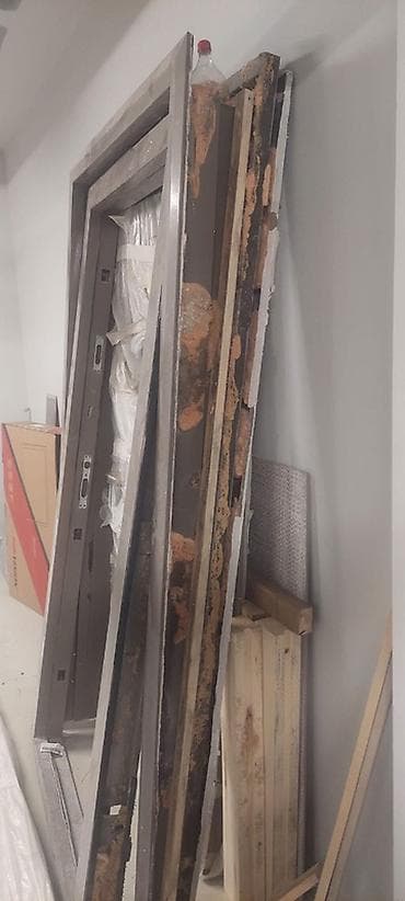 sekiller profil: Dəmir giriş qapısı – tam komplekt - Material: polad konstruksiya — 4