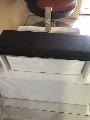 ucuz mebeler: Salon üçün ayaq yuma stendi (pedikür lavabosu) - Üst hissədə kvadrat — 1