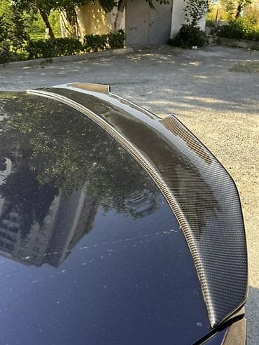 bmw disk: BMW f 30 üçün karbondan hazırlanmış arxa baqaj spoyleri qirigi sinigi — 2