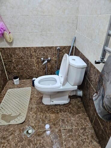 все для ванной: Hamam/tualet dəsti – tam komplekt - Unitaz: üst su çəni ilə, yan — 1