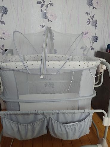 ucuz matraslar: Oğlan və qız üçün, Dördbucaq, Beşik, Dəstsiz, Matrassız, Yellənmə mexanizm ilə — 2